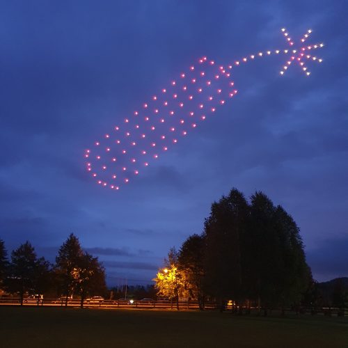 Prezentacija dronova u Samoboru na Etno farmi Mirnovec 21.10.2023